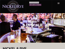 Tablet Screenshot of nickelandrye.com